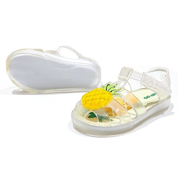 Unisex PVC Outdoor Sandals for Kids Waterproof Lightweight Beach Shoes - Image 4