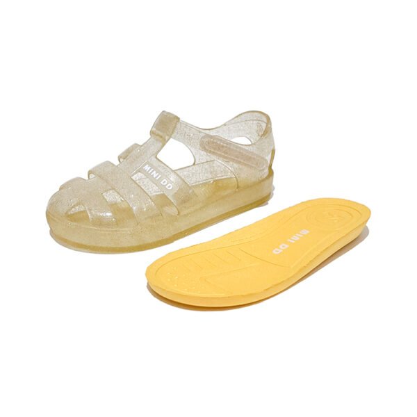 Unisex Kids Summer Jelly Sandals Closed-Toe Water Shoes for Boys and Girls - Image 4