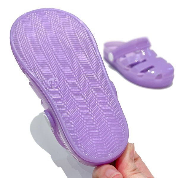 Toddler Boys PVC Sport Sandals Summer Lightweight Closed Toe Water Shoes - Image 4