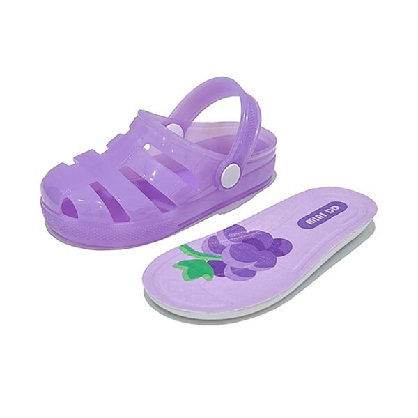 Toddler Boys PVC Sport Sandals Summer Lightweight Closed Toe Water Shoes - Image 5